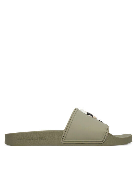 KARL LAGERFELD Klapki KL70005C Szary