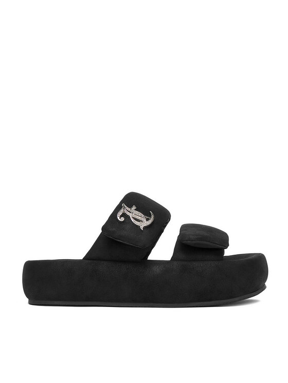 Juicy Couture Klapki CEO-WSS21515-06 Czarny