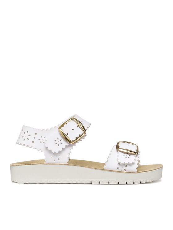 Geox Sandały J Sandal Costarei Gi J65EAA 000BC C1000 S Biały