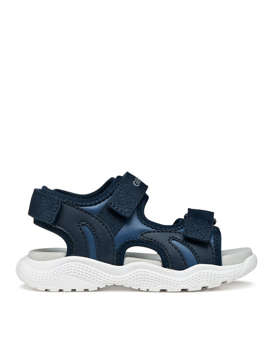 Geox Sandały J Sandal Splush Boy J65GPA 05415 C0700 D Granatowy