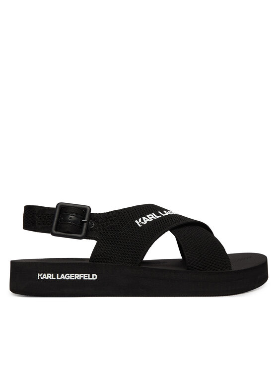KARL LAGERFELD Sandały Atlantik KL70526 Czarny
