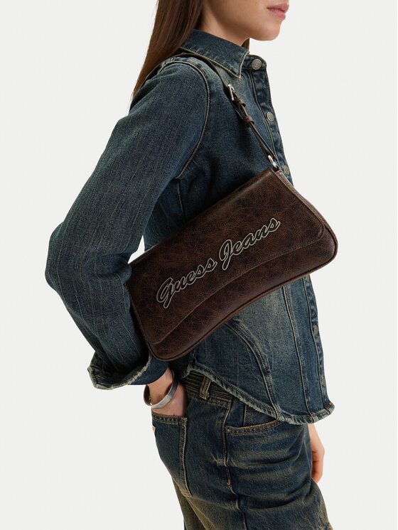 Guess Jeans Torebka CWBEO-GUESS-B-013-09 Brązowy