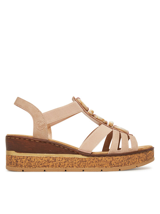 Rieker Sandały CEO-63778-31 Beżowy