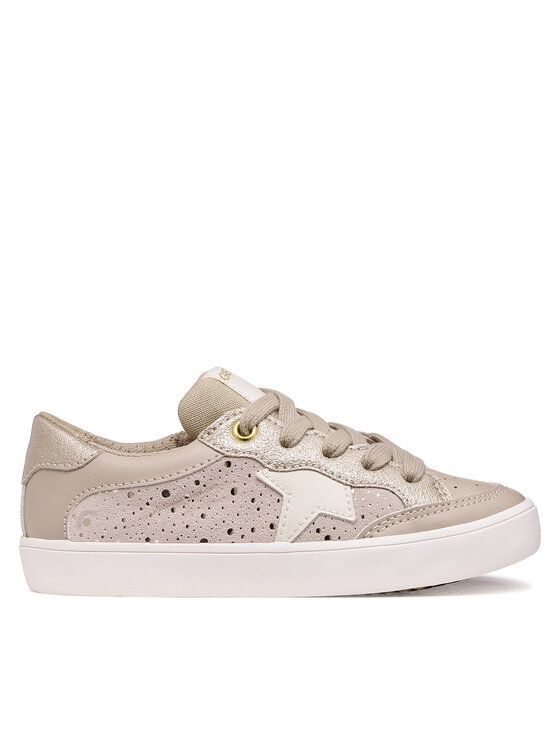 Geox Sneakersy J Gisli Girl J654NC 0BC07 C5000 M Beżowy