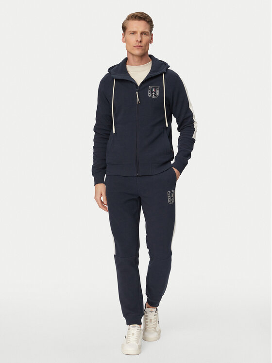 Aeronautica Militare Dres 261TF0114UF00680 Granatowy Regular Fit