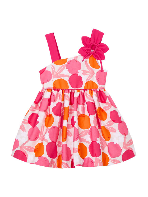 Mayoral Sukienka elegancka 3924 Różowy Regular Fit