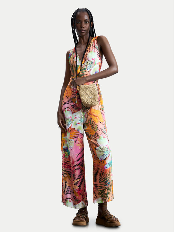 Desigual Kombinezon Swim Nasau 26SWPW53 Kolorowy Regular Fit