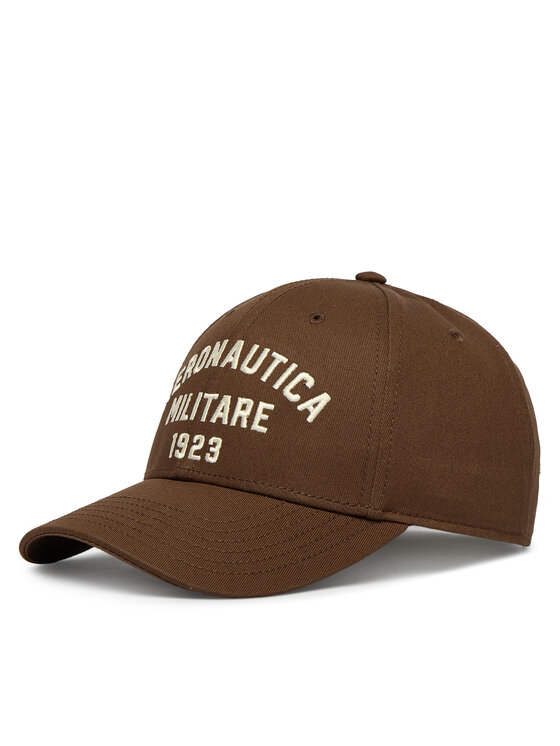 Aeronautica Militare Czapka z daszkiem 261HA1241UCT02261 Brązowy ciemny