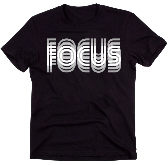 Czarna koszulka ''FOCUS''