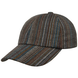 Czapka z Daszkiem Temberton Stripes by Lipodo, ciemnoniebieski, One Size