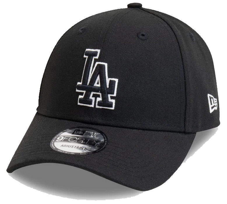 Czapka z daszkiem NEW ERA LA Dodgers 9FORTY czarna