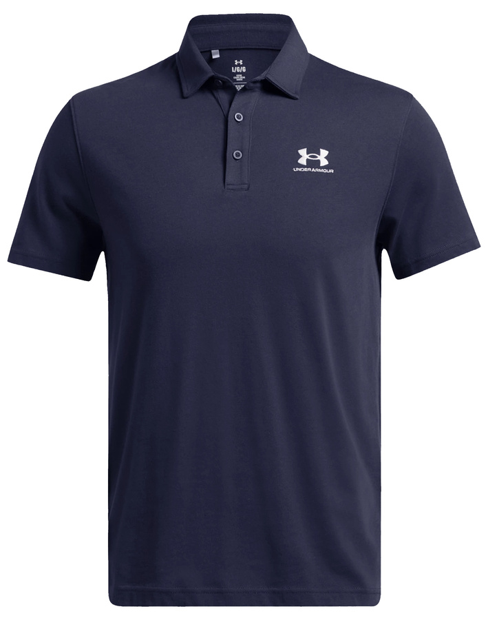 Koszulka męska polo UNDER ARMOUR Icon granatowa