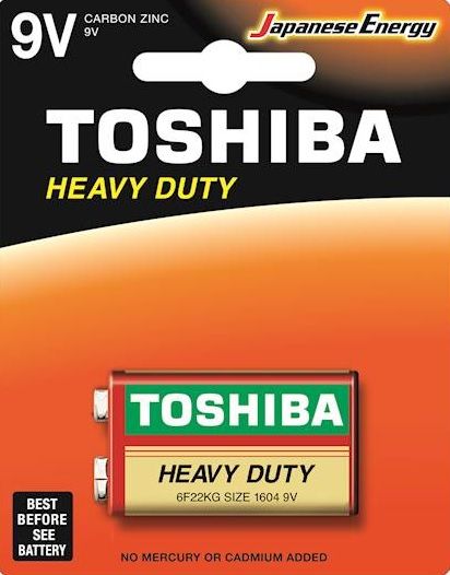 Bateria Toshiba 9v 6f22ke BP-1