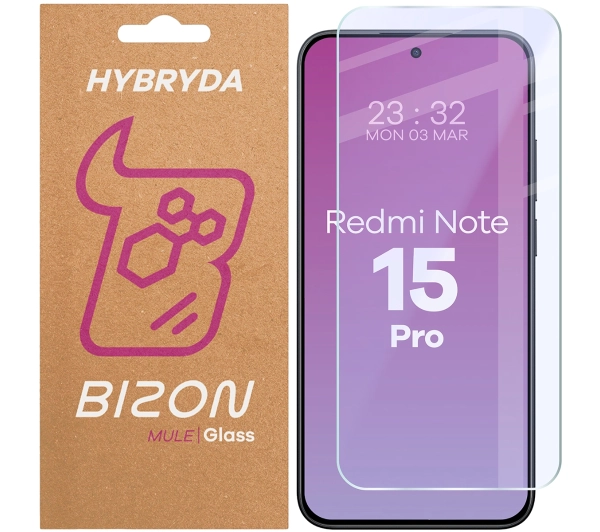 Bizon elastyczne Glass Mule do Xiaomi Redmi Note 15 Pro 4G / 5G