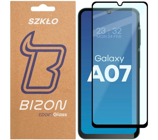 Bizon z ramką Glass Edge 2 do Galaxy A07 4G / 5G