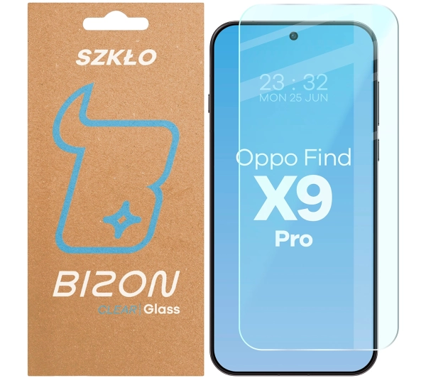 Bizon na ekran Glass Clear 2 do Oppo Find X9 Pro