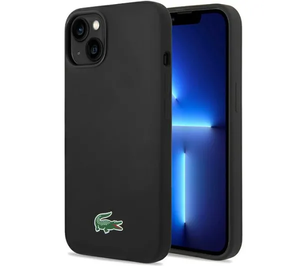 Lacoste Silicone MagSafe do iPhone 14/15/13 Czarny