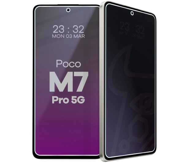 Bizon prywatyzujące Glass Mule Shadow do Xiaomi Poco M7 Pro 5G