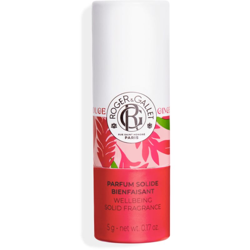 Roger & Gallet Gingembre Rouge Wellbeing Solid Fragrance perfumy w kompakcie dla kobiet 5 g