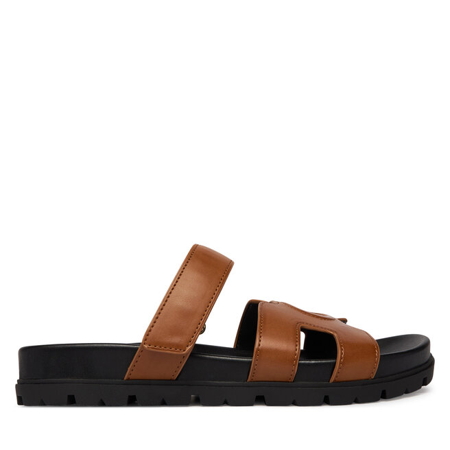 Klapki Guess FLJFAS ELE03 Brązowy jasny