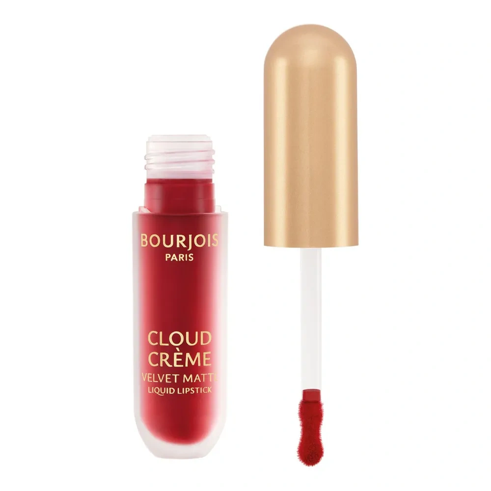 Bourjois Cloud Crème Velvet Matte matowa pomadka do ust w płynie 08 Chérie Cherry 3,1 ml