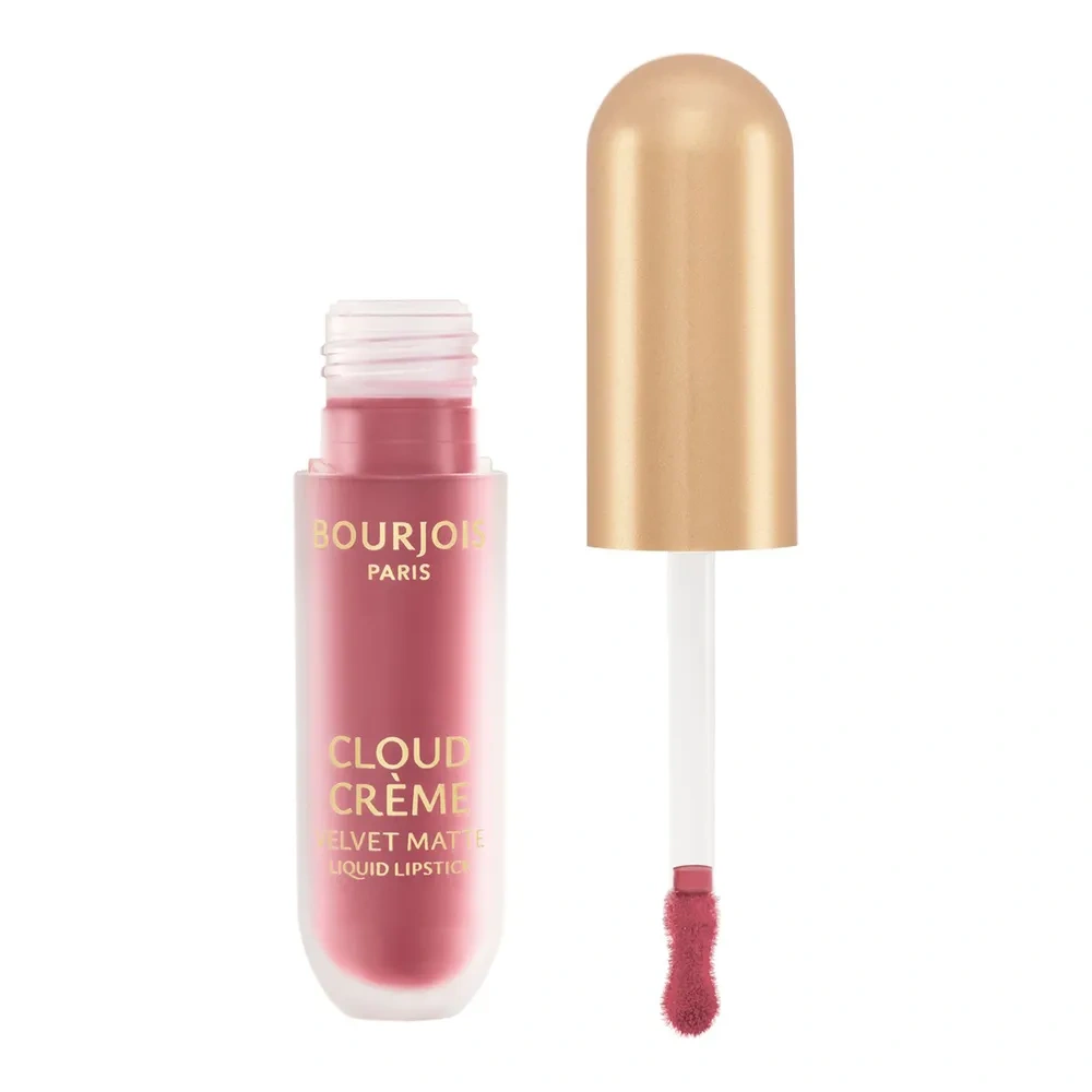 Bourjois Cloud Crème Velvet Matte matowa pomadka do ust w płynie 05 Flirty Rose 3,1 ml