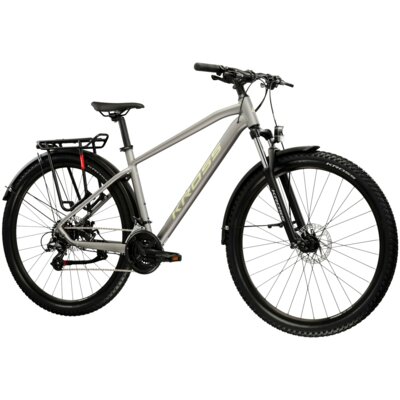 Rower górski MTB KROSS XPRT SUV M20 29 cali męski Srebrno-szampański
