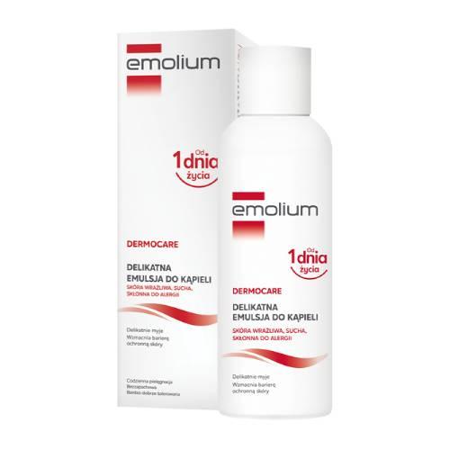 Emolium Dermocare Delikatna emulsja do kąpieli, 200 ml