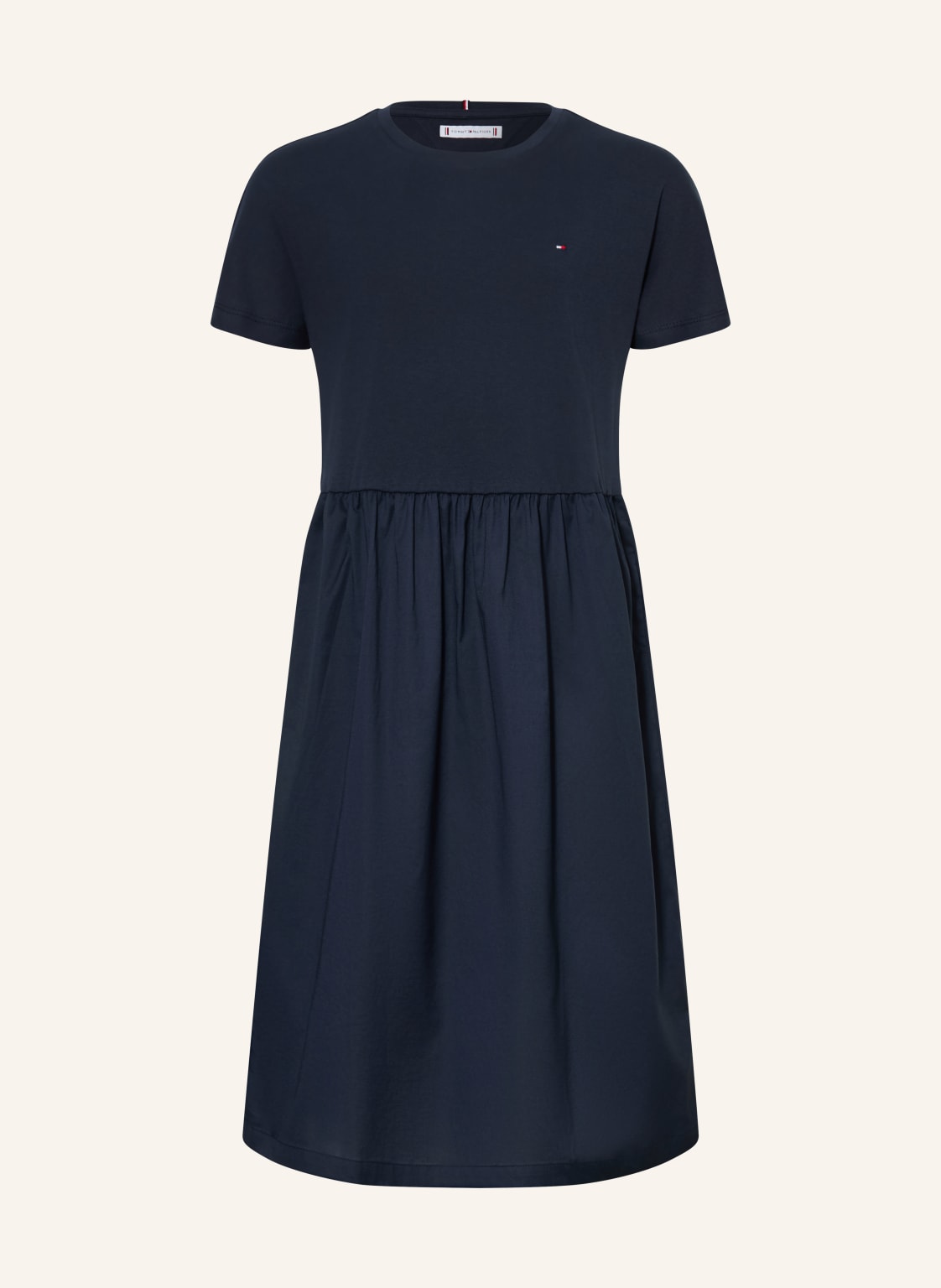Tommy Hilfiger Sukienka Z Dżerseju blau