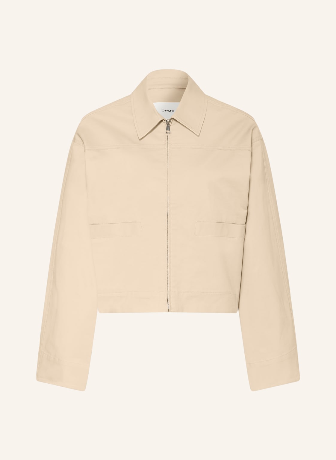Opus Kurtka Z Klapami Herakla beige