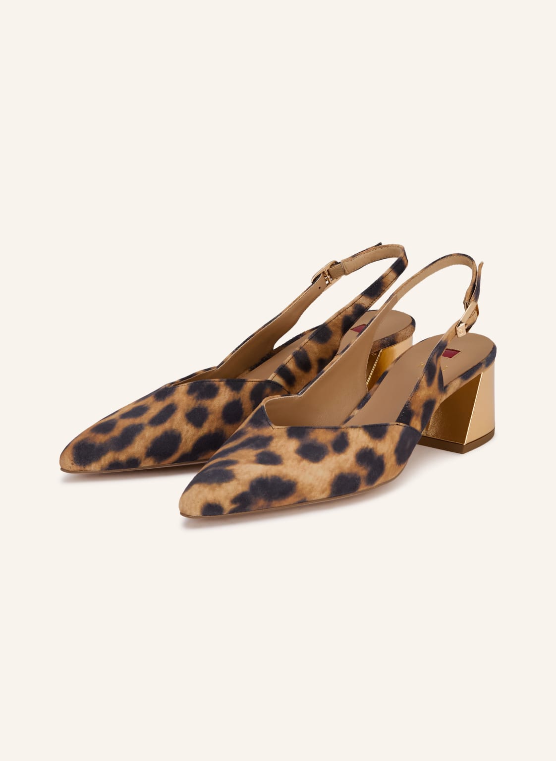 Högl Czółenka Typu Slingback beige