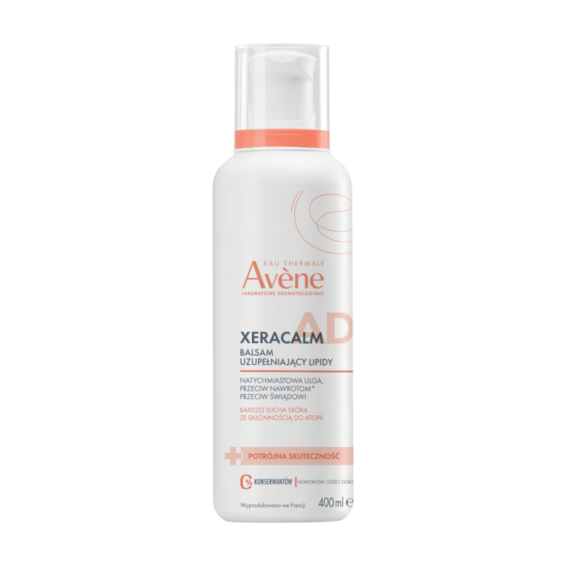 Avene XeraCalm A.D Balsam uzupełniający lipidy, 400 ml