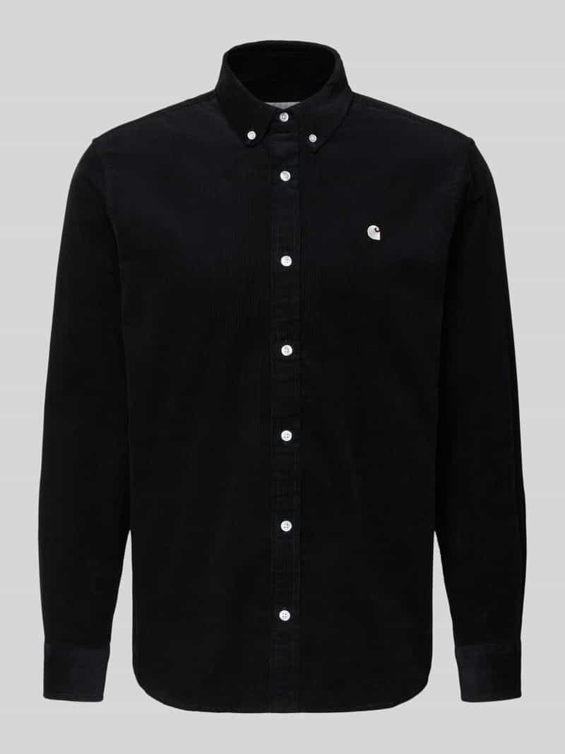 Koszula rekreacyjna o kroju regular fit z sztruksu z kołnierzykiem button-down