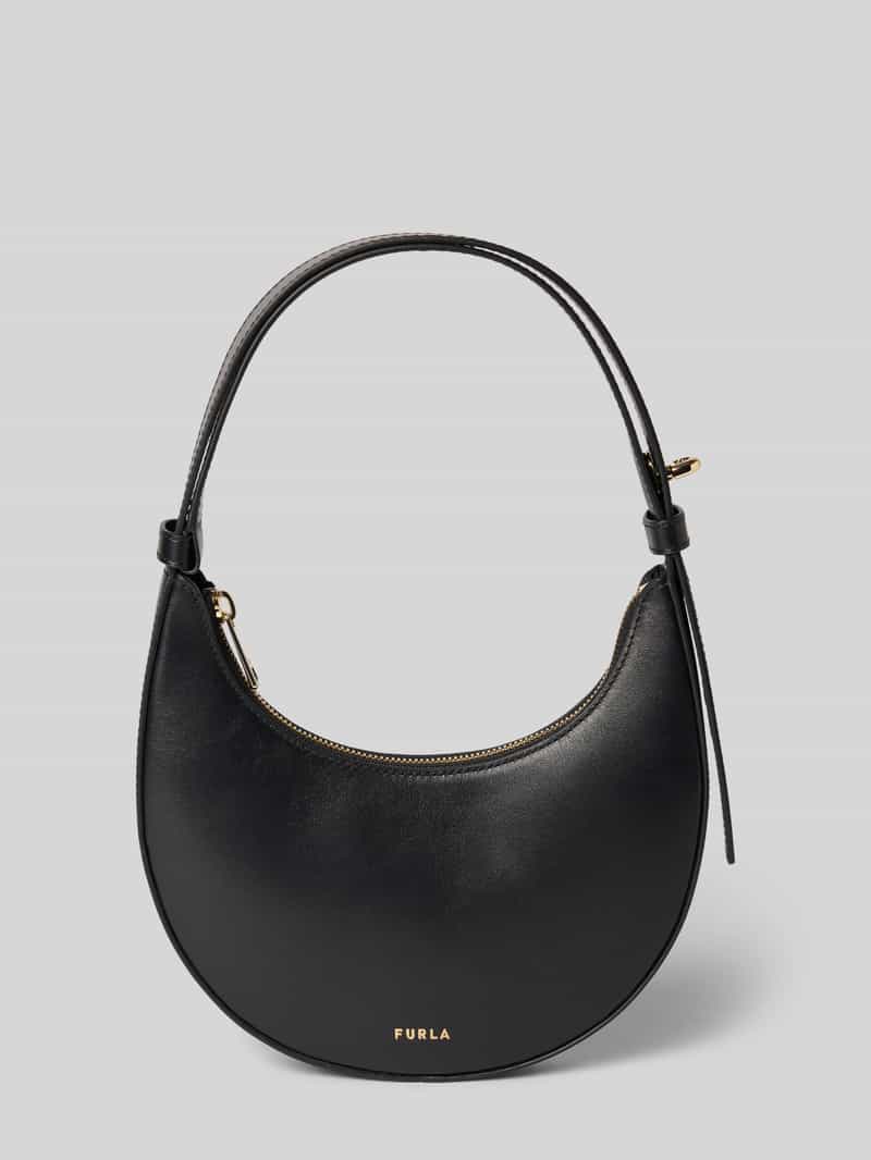 torebka ze skóry z detal z logo model 'DELIZIA MINI'