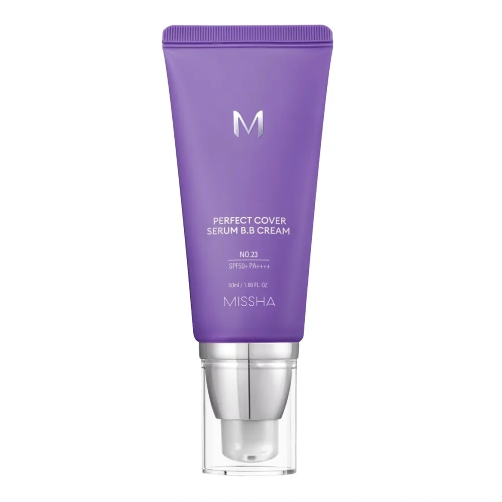 Missha M Perfect Cover Serum BB Cream SPF50+ PA++++ krem BB z serum 23 Natural Beige 50 ml