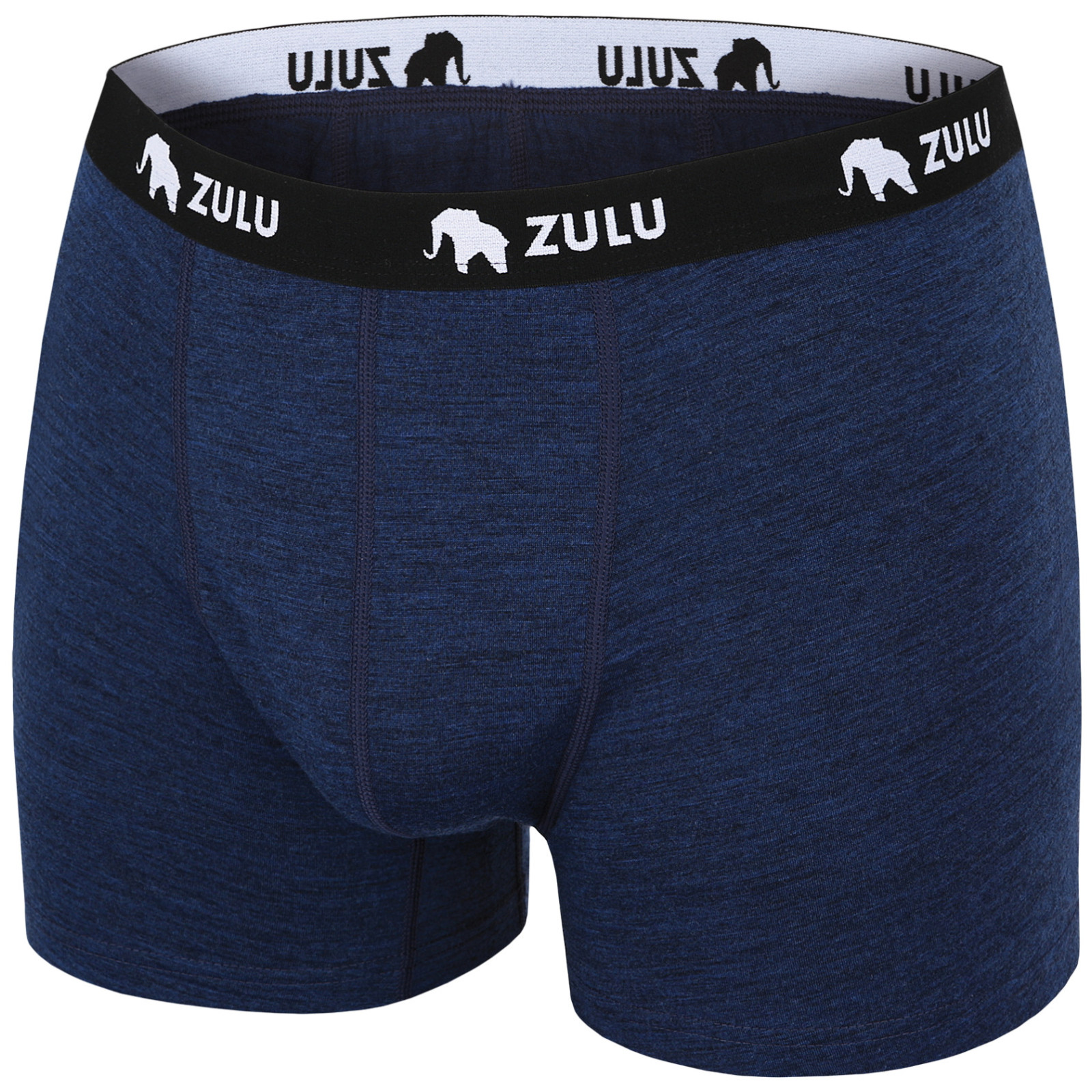 Męskie bokserki Zulu Merino 160 4in Rozmiar: XXL / Kolor: ciemnoniebieski