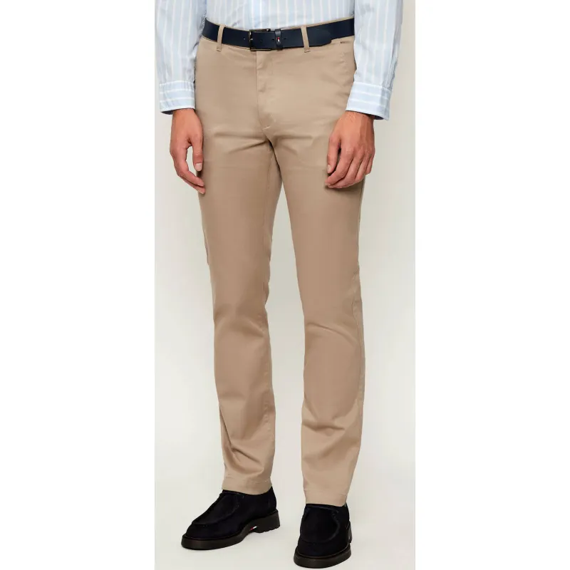 Calvin Klein Spodnie chino Slim Fit stretch