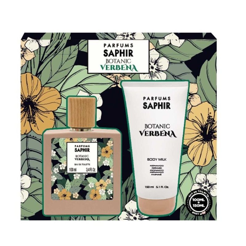 Botanic Verbena zestaw woda toaletowa spray 100ml + mleczko do ciała 150ml