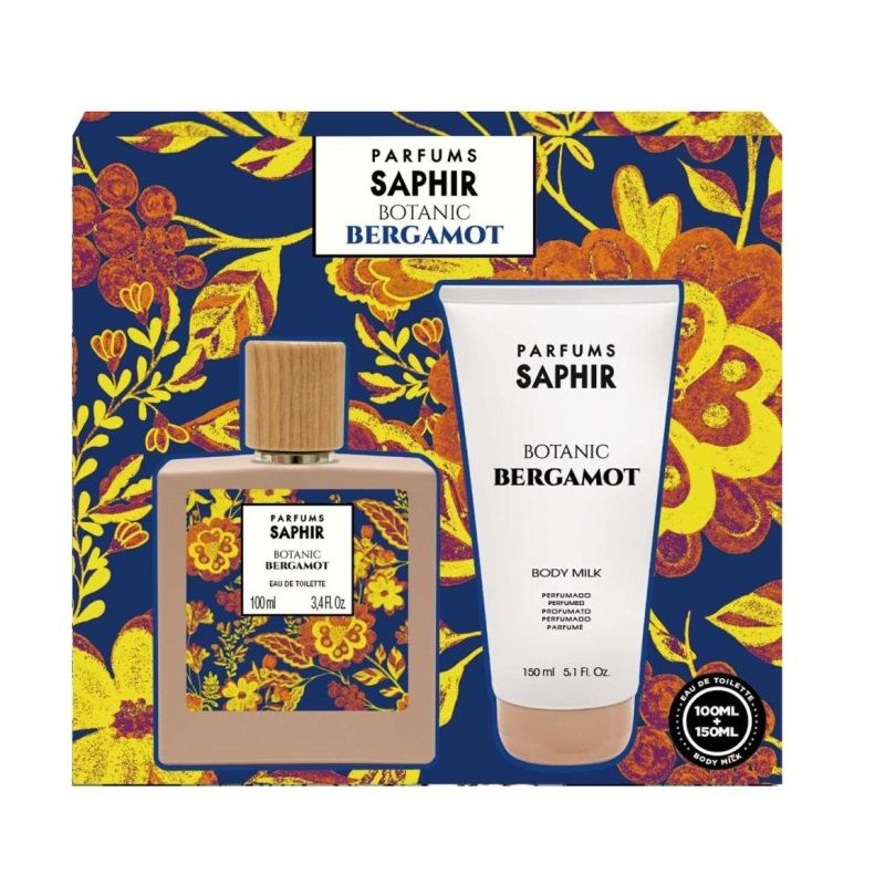 Botanic Bergamot zestaw woda toaletowa spray 100ml + mleczko do ciała 150ml