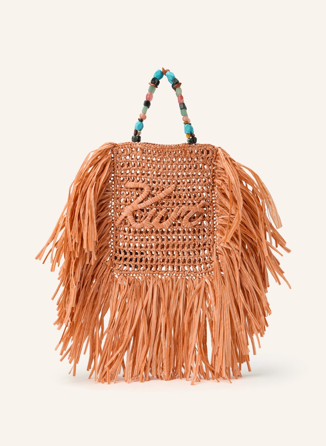 Kurt Geiger Torebka Kurt Mini Z Ozdobnymi Perełkami orange