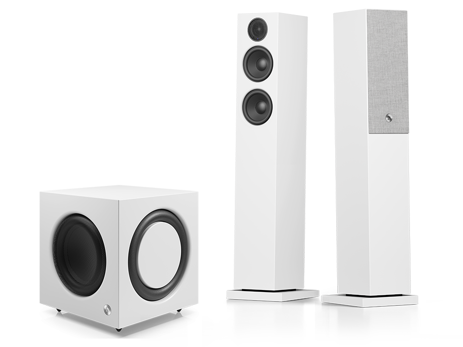 Audio Pro A38 W (biały) + SW-10 (biały)