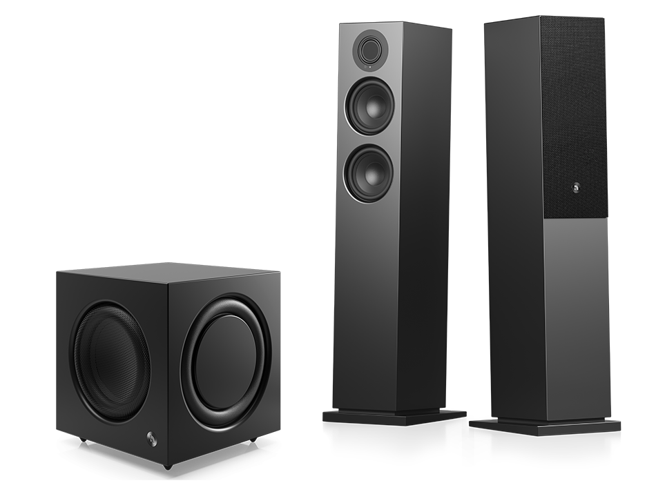 Audio Pro A48 W (czarny) + SW-10 (czarny)