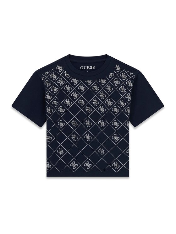 Guess Kids Tank top 181924 Niebieski Classic Fit