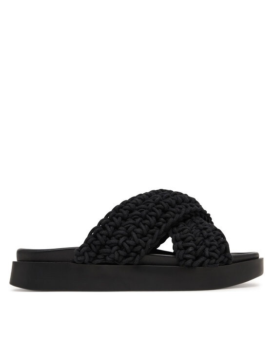 Inuikii Klapki Woven 1004.003.0062 Czarny