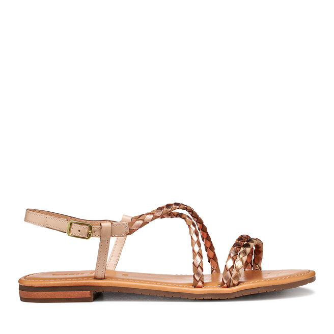 Sandały Geox D Sozy S D65LXA 0KFKY C8ZH8 Brązowy