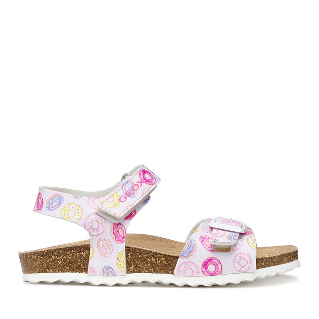 Sandały Geox J Adriel Girl J028MC 00004 C1Z8D S Różowy