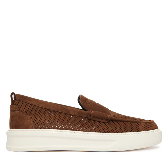 Mokasyny Fabi FU1468.A00ZIPCVG814 Granatowy