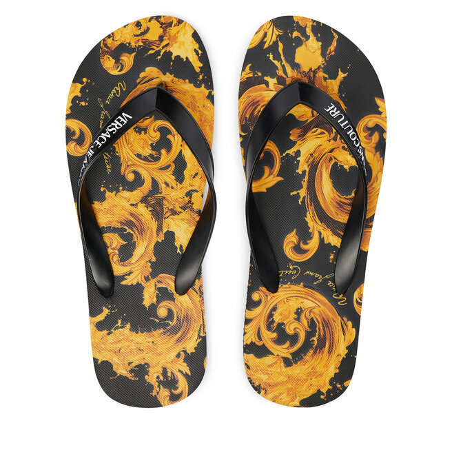 Japonki Versace Jeans Couture 80YA3SQ7 ZSS80 Czarny