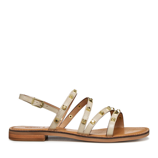 Sandały Geox D Maddalusiac D65YMH 0001J C1122 Kremowy