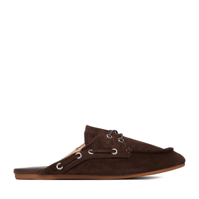 Klapki JENNY CEO-24SW666-11 Brązowy